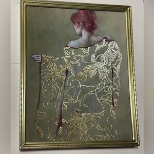 The Robe framed Wall Art